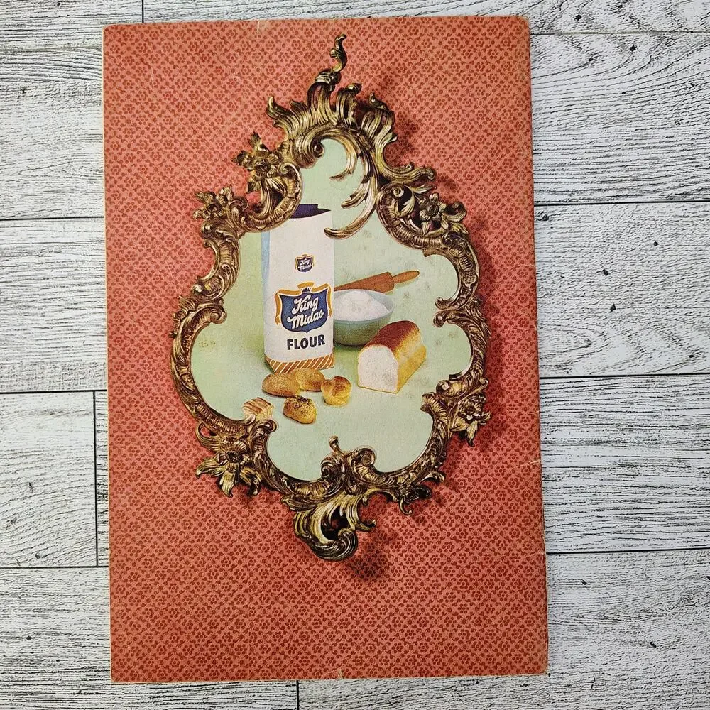 King Midas Baking‎ Queens Favorite Recipes Cookbook Booklet 1960s VERY GOOD